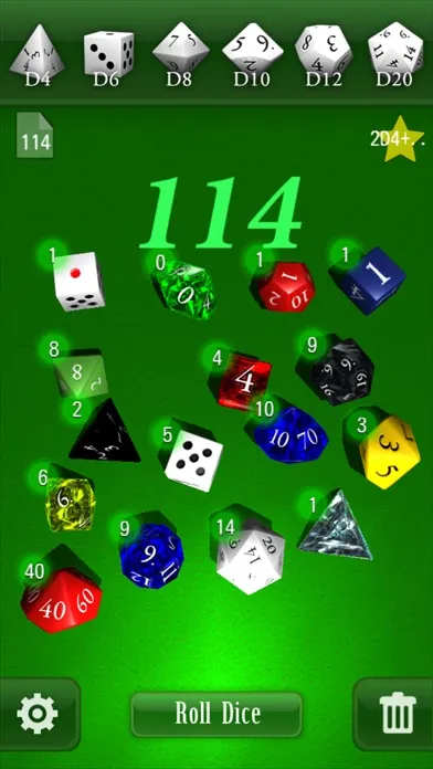 MotionDice(Tabletop RPG dice) Screenshots