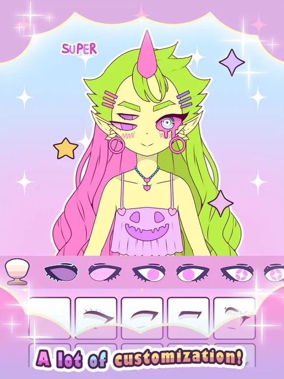 Roxie girl -  avatar maker iPad  سکرین شاٹس