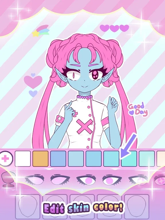 Roxie girl -  avatar maker iPad  سکرین شاٹس
