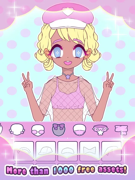 Roxie girl -  avatar maker iPad  سکرین شاٹس