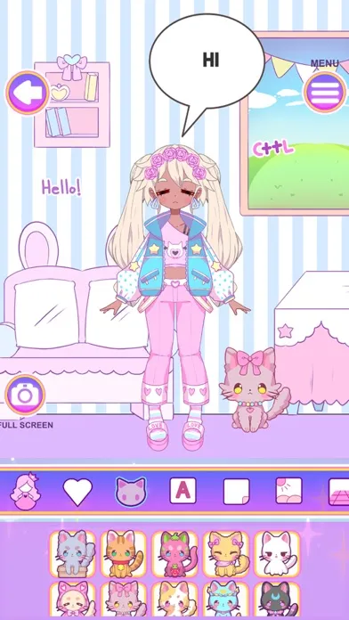 Moon Story - Dress Up Girl Ekran Görüntüleri