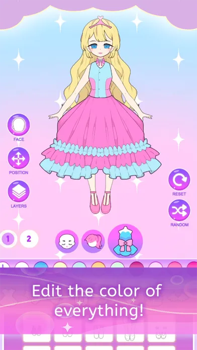 Princess Girl - Avatar Maker应用截图