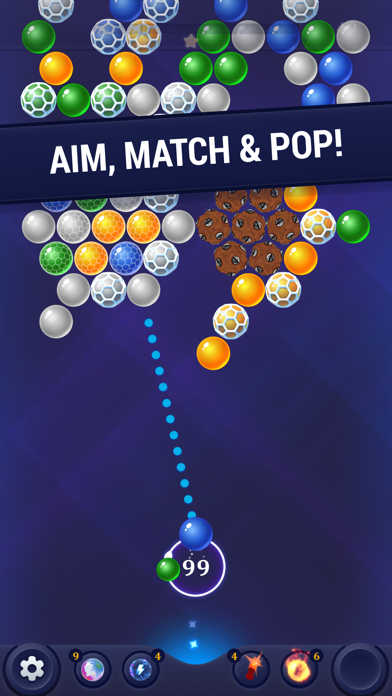 Bubble Shooter Games: Pop 2024 سکرین شاٹس
