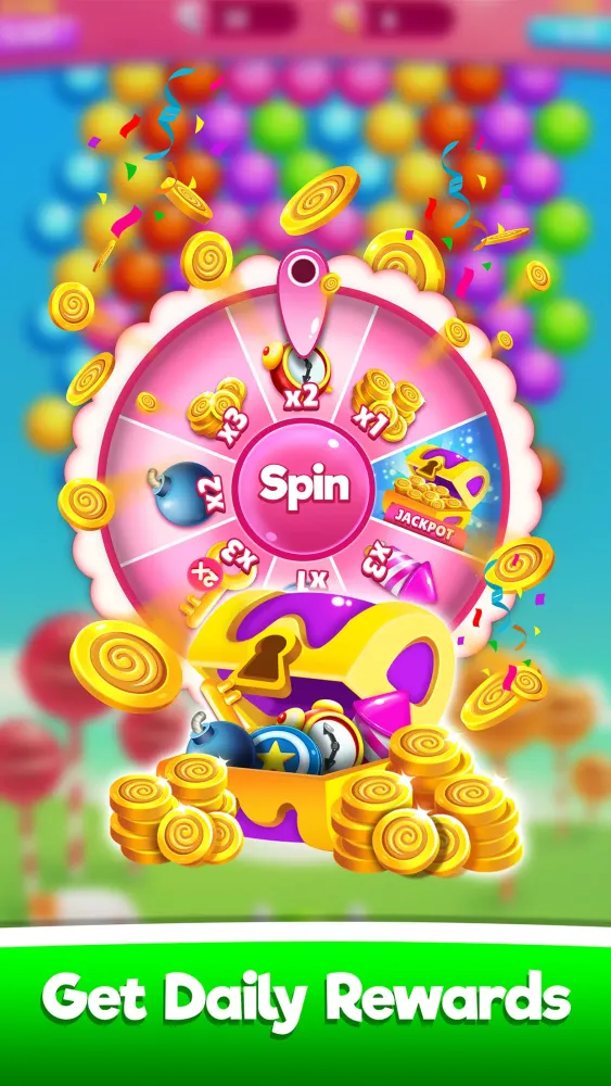 Screenshot di Bubble Crush Bubble Candy Game