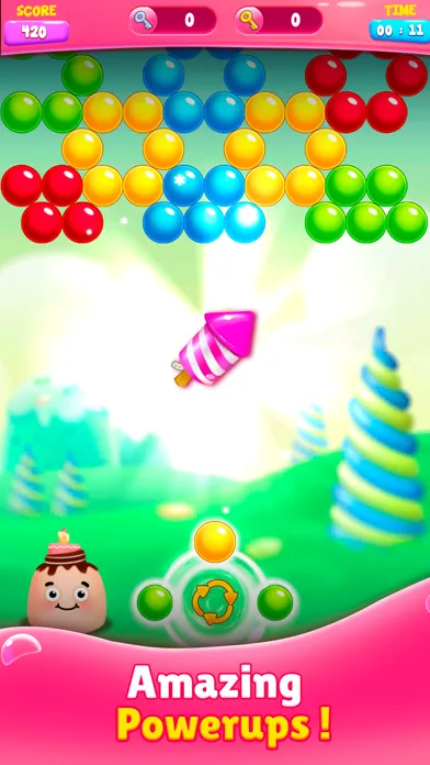 Candy Bubbles Game Screenshots