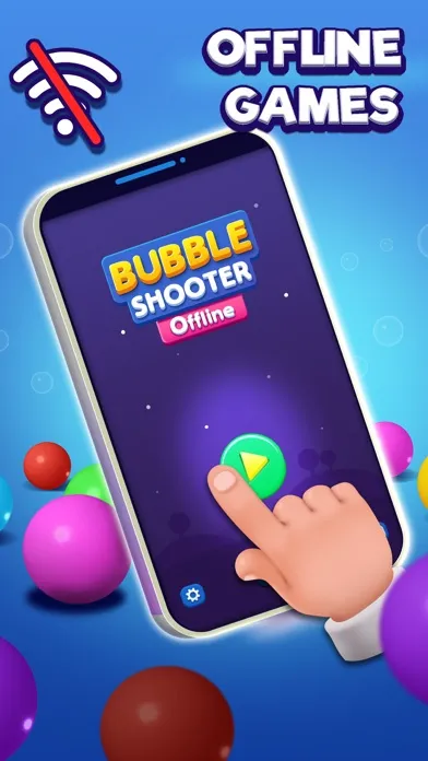 Tangkapan skrin Bubble Shooter Offline