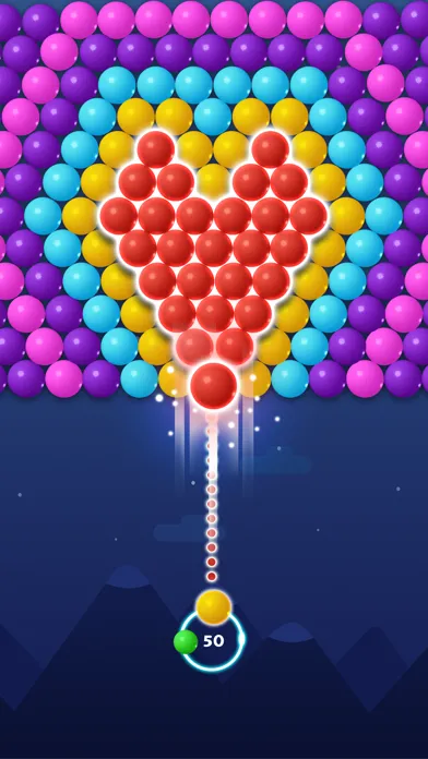 Tangkapan skrin Bubble Shooter Offline