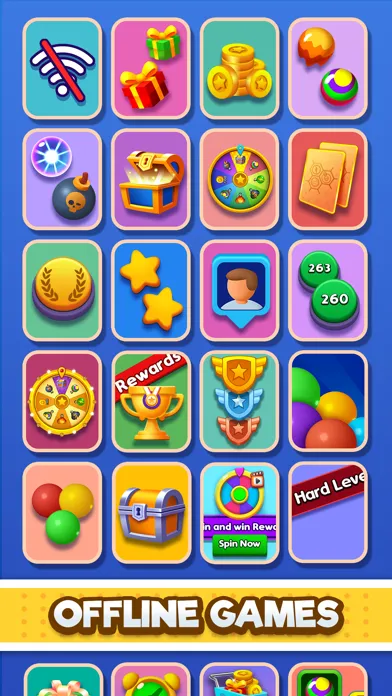 Tangkapan skrin Bubble Shooter Offline