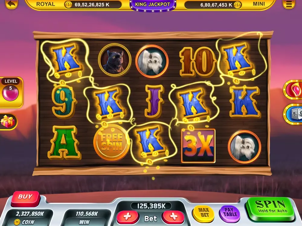 Buffalo Slots Vegas iPad  Ekran Görüntüleri
