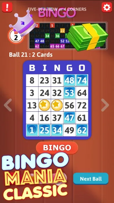 Tangkapan layar Bingo Mania Classic