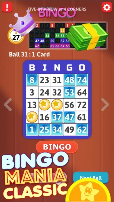 Tangkapan layar Bingo Mania Classic