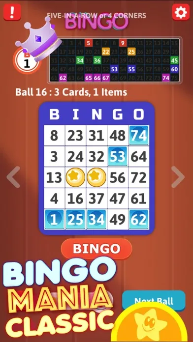Tangkapan layar Bingo Mania Classic
