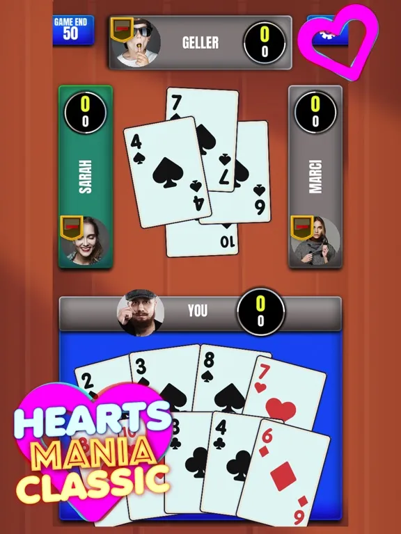 Hearts Mania Classic iPad  Screenshots