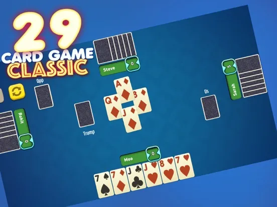 29 Card Game Classic iPad  Screenshots