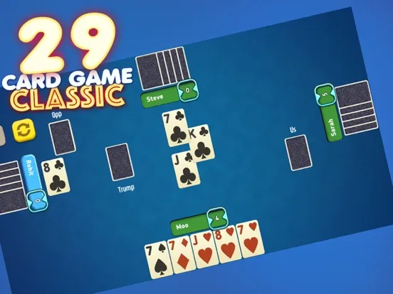 29 Card Game Classic iPad  Screenshots