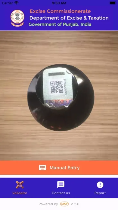 تصاویر Excise QR Label Citizen App
