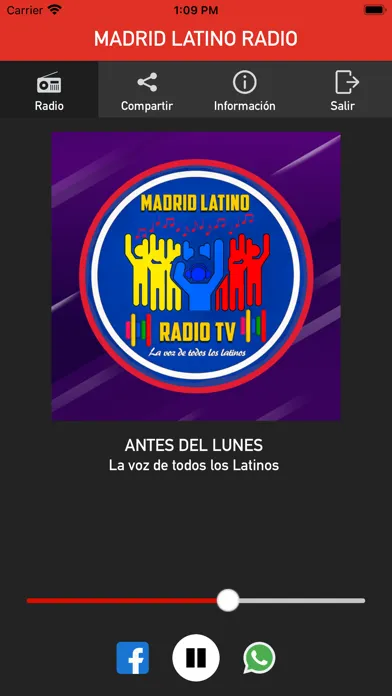Screenshot di MADRID LATINO RADIO Y TV