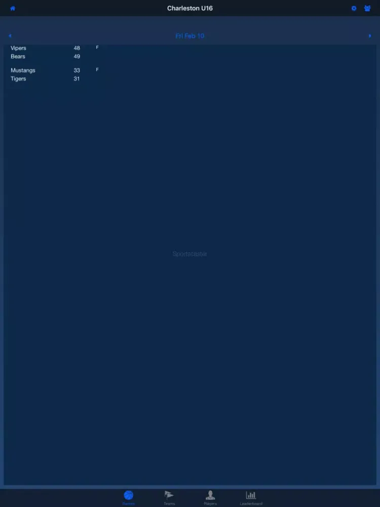 Sportscaster iPad 应用截图