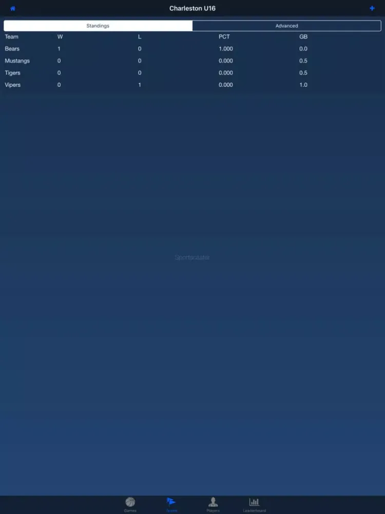Sportscaster iPad 应用截图