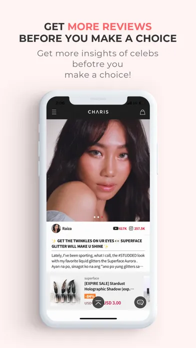 CHARIS - Celeb's Secret Ekran Görüntüleri