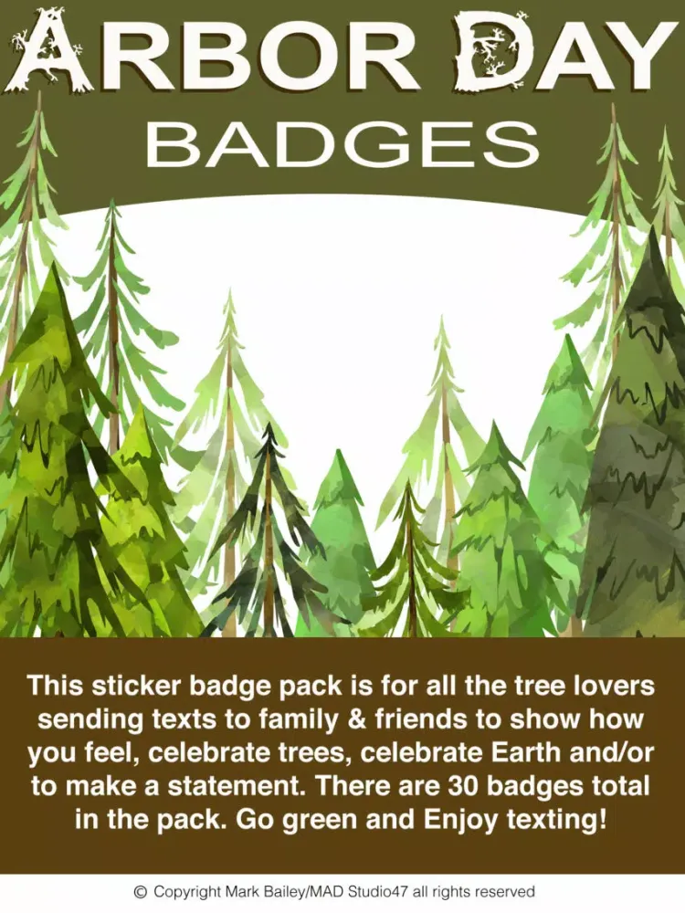Screenshot di Arbor Day Badges iPad 