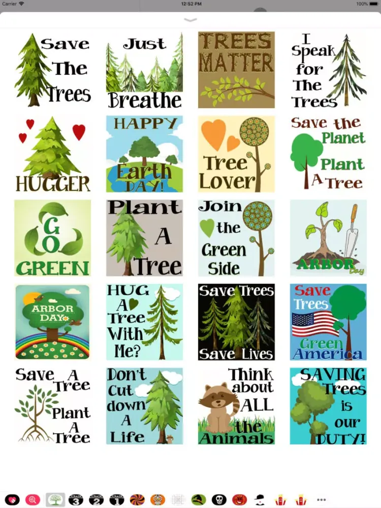 Screenshot di Arbor Day Badges iPad 