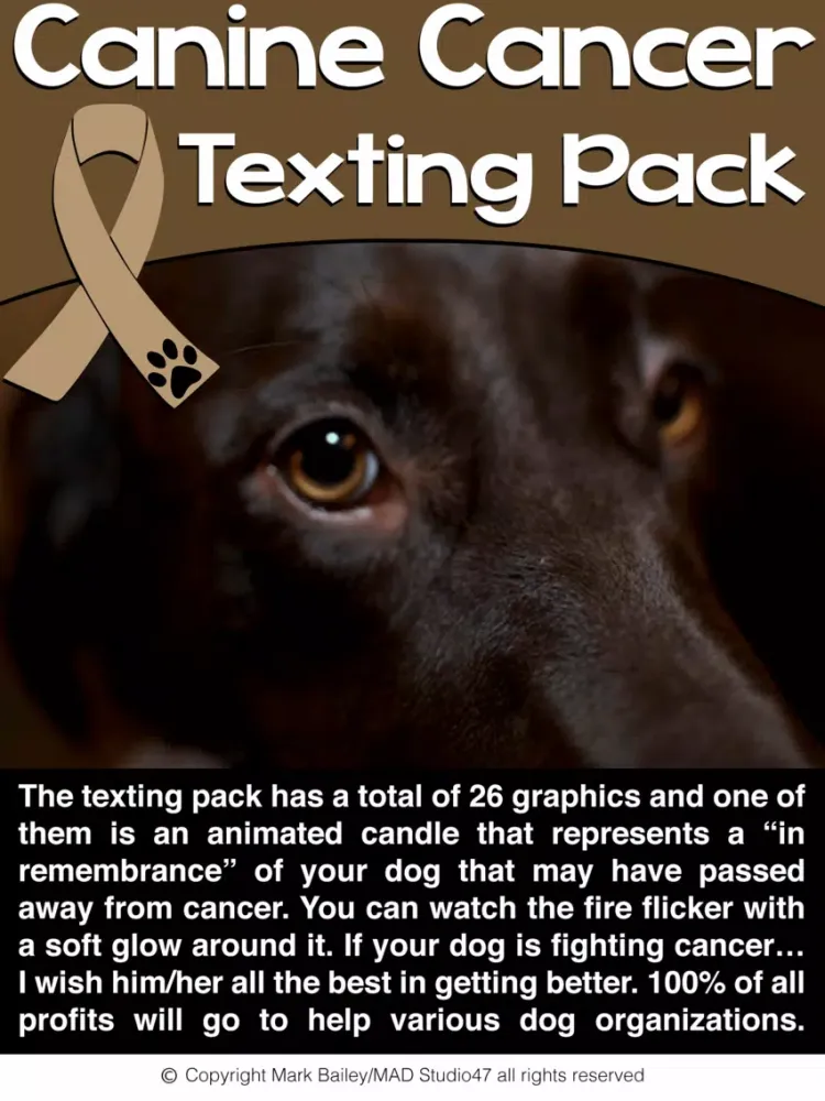 Canine Cancer iPad  Ekran Görüntüleri