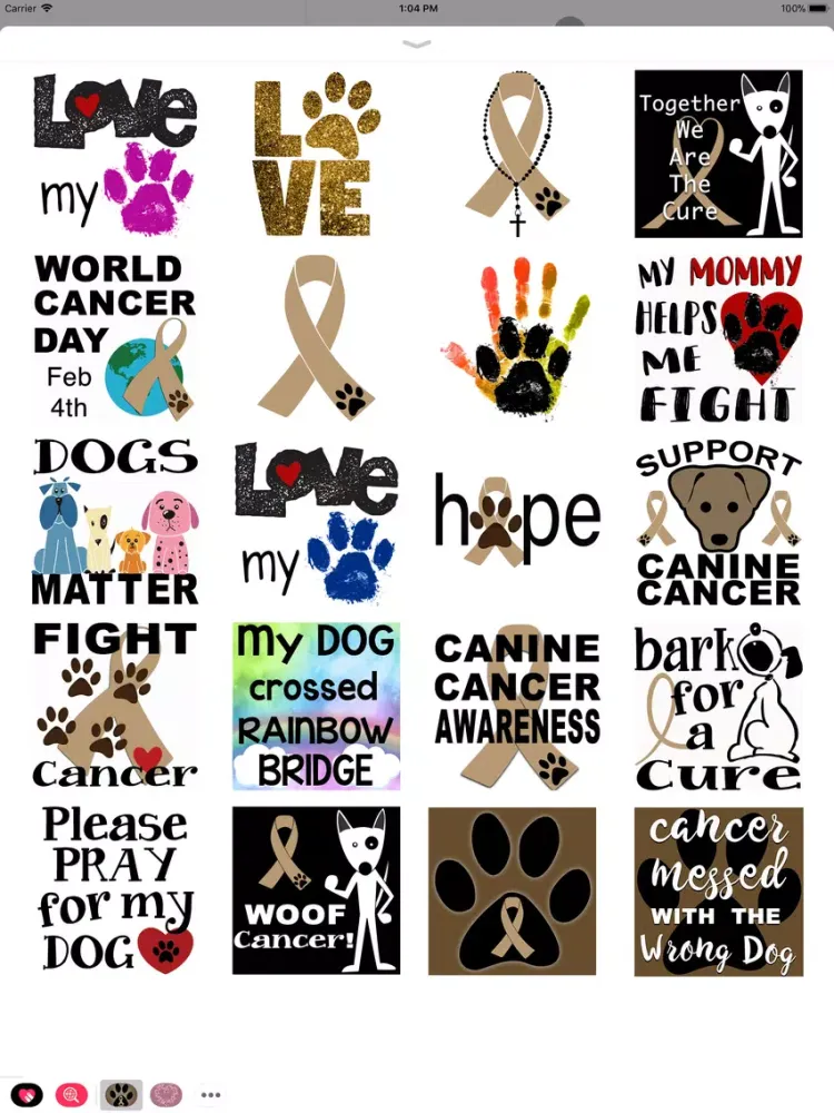 Canine Cancer iPad  Ekran Görüntüleri