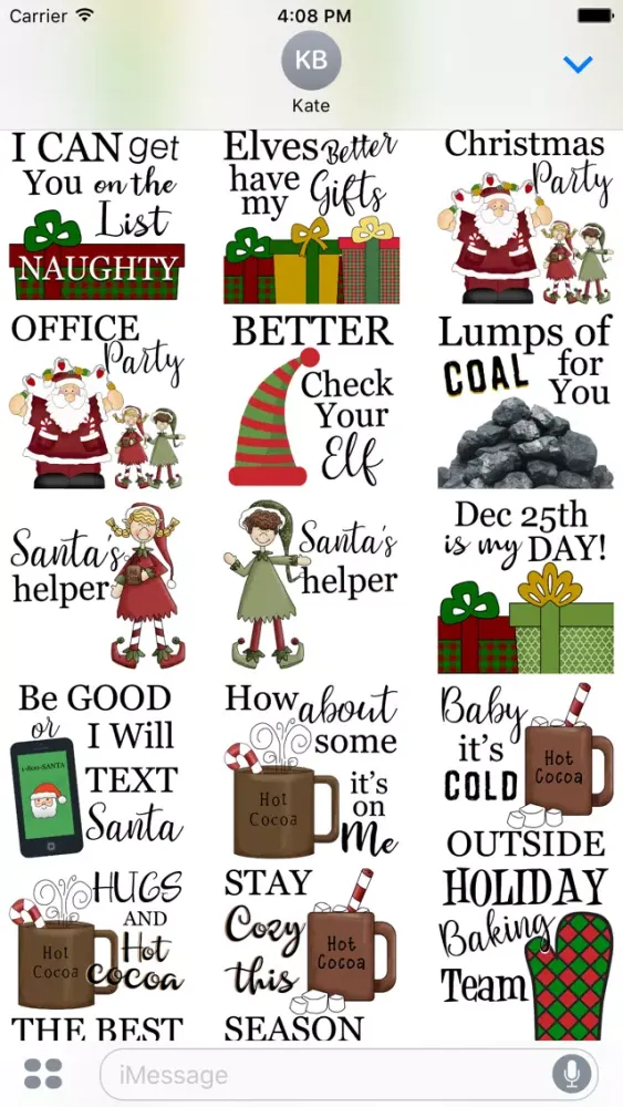 Christmas Presents Stickers Screenshots