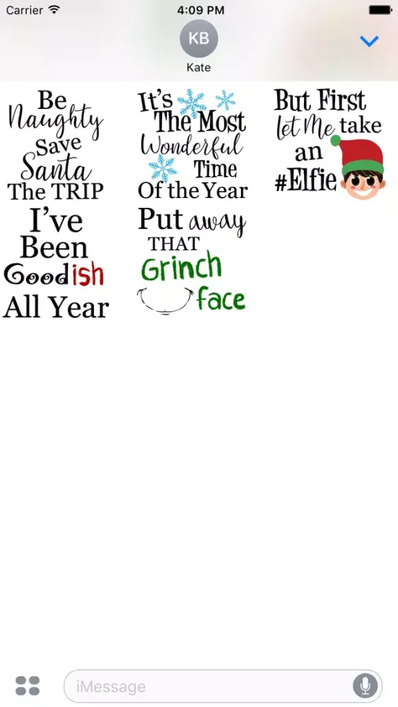 Christmas Presents Stickers Screenshots