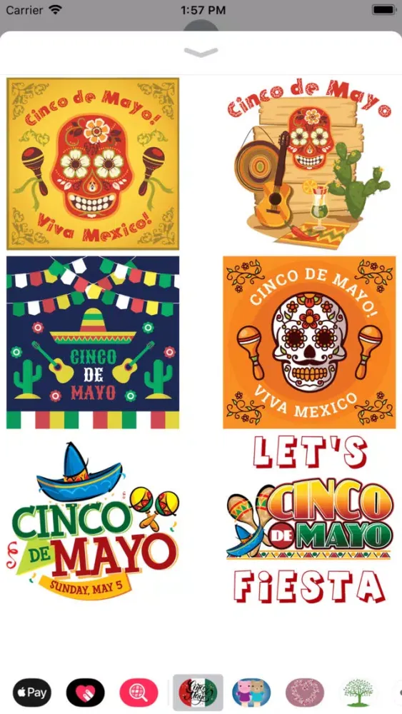 Zrzuty ekranu Cinco De Mayo Texting