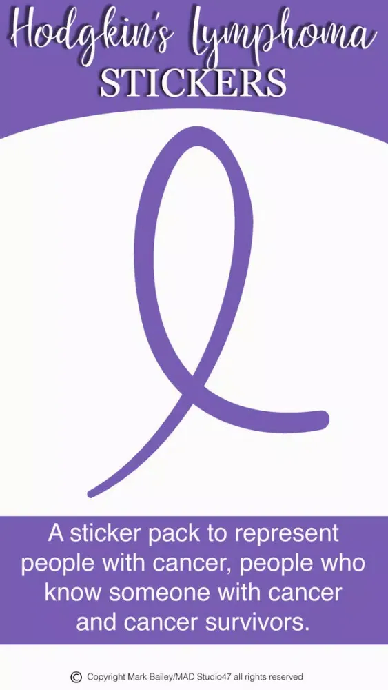Hodgkins Lymphoma Stickers سکرین شاٹس