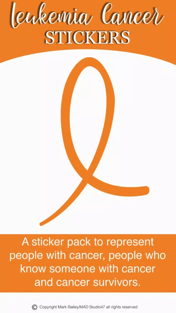 Leukemia Cancer Stickers Screenshots