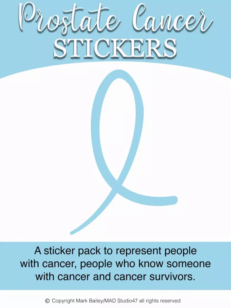 Capturas de pantalla de Prostate Cancer Stickers iPad 
