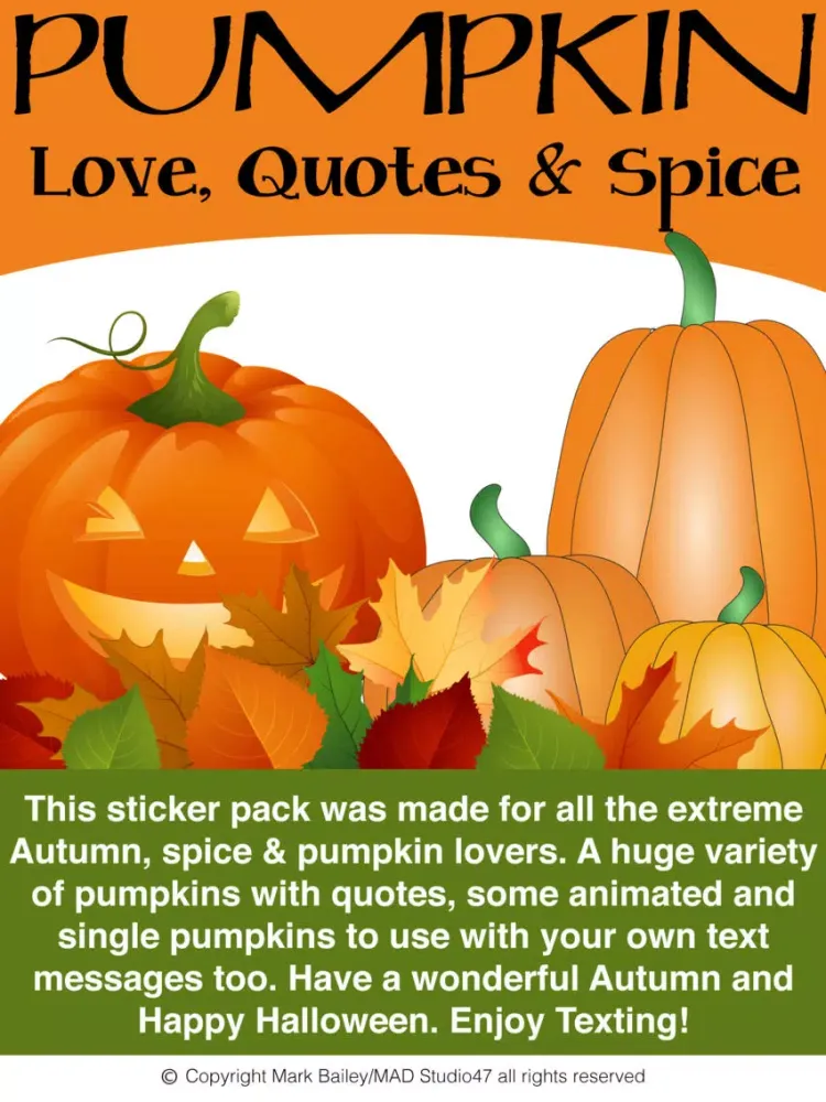 Capturas de pantalla de Pumpkin Quotes iPad 