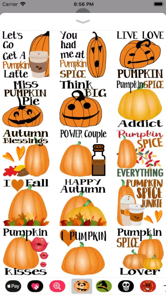Capturas de pantalla de Pumpkin Quotes
