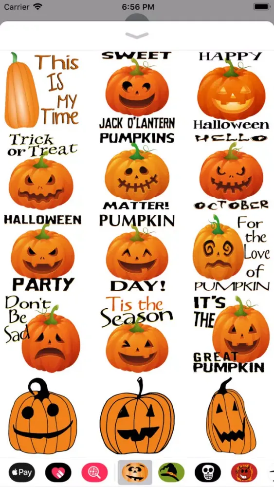 Capturas de pantalla de Pumpkin Quotes