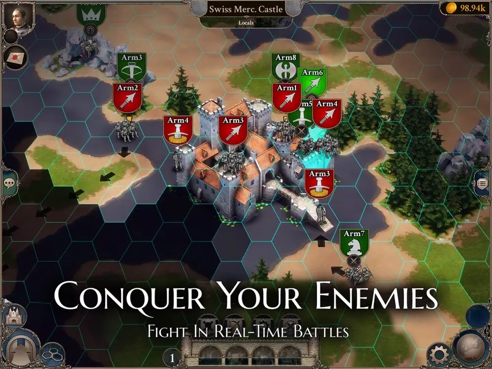 Overlords: Empires at War iPad  Ekran Görüntüleri