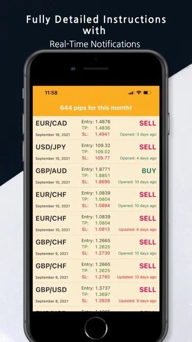 Forex Alerts: Trading Signals स्क्रीनशॉट