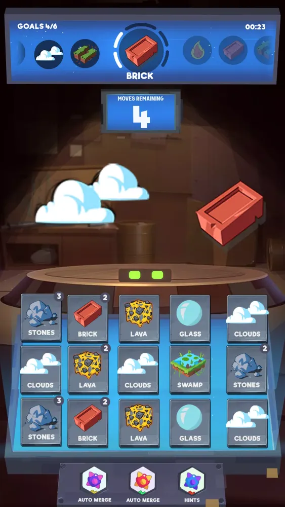 Capturas de tela do Alchemy Saga