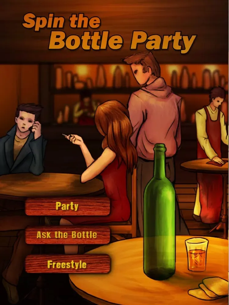 Скриншоты Spin the bottle Party iPad 