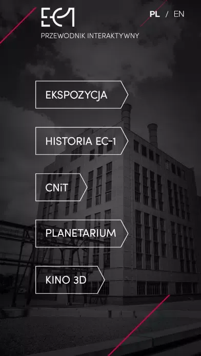 Tangkapan layar EC1 Przewodnik Interaktywny