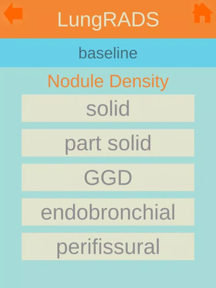 ภาพหน้าจอของ Lung Nodule Pro iPad 