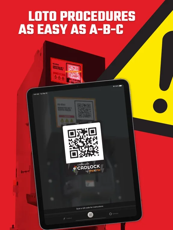 Captures d'écran de Cadlock Lockout Tagout iPad 