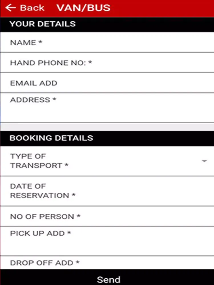 My Taxi Malaysia (Customers) iPad  Screenshots
