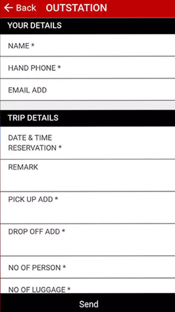 My Taxi Malaysia (Customers) Screenshots