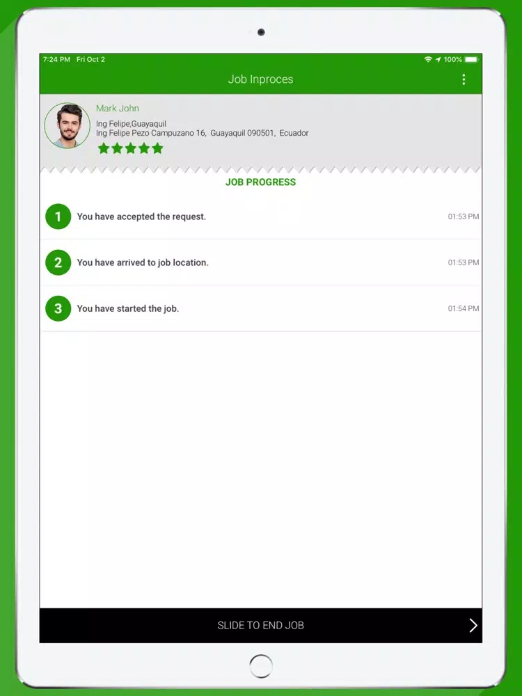 تصاویر Maeztro Proveedor iPad 