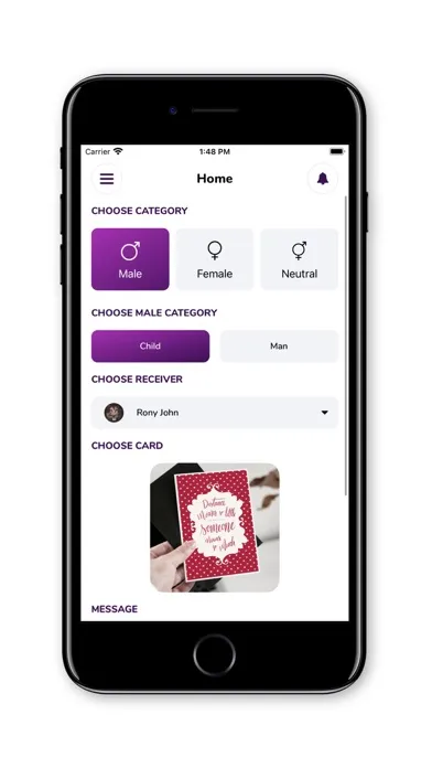 Screenshot di Creative Card Generator