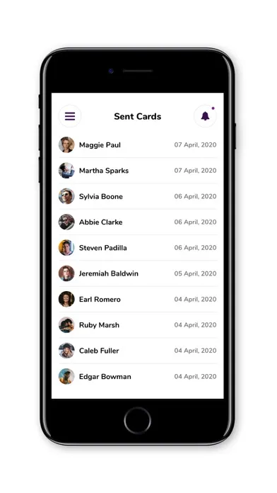 Screenshot di Creative Card Generator