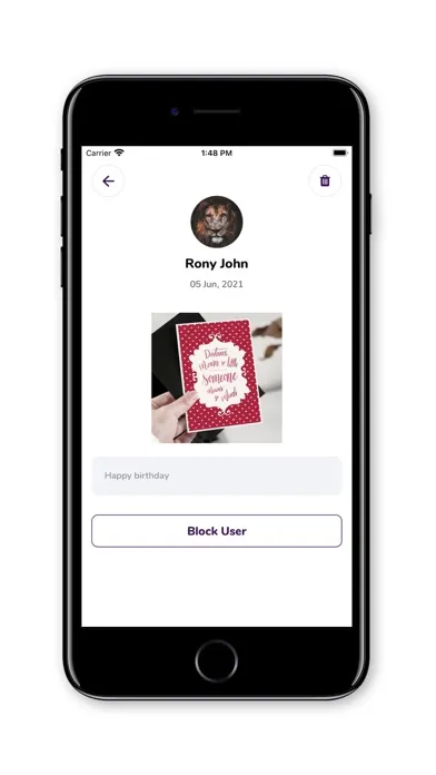 Screenshot di Creative Card Generator